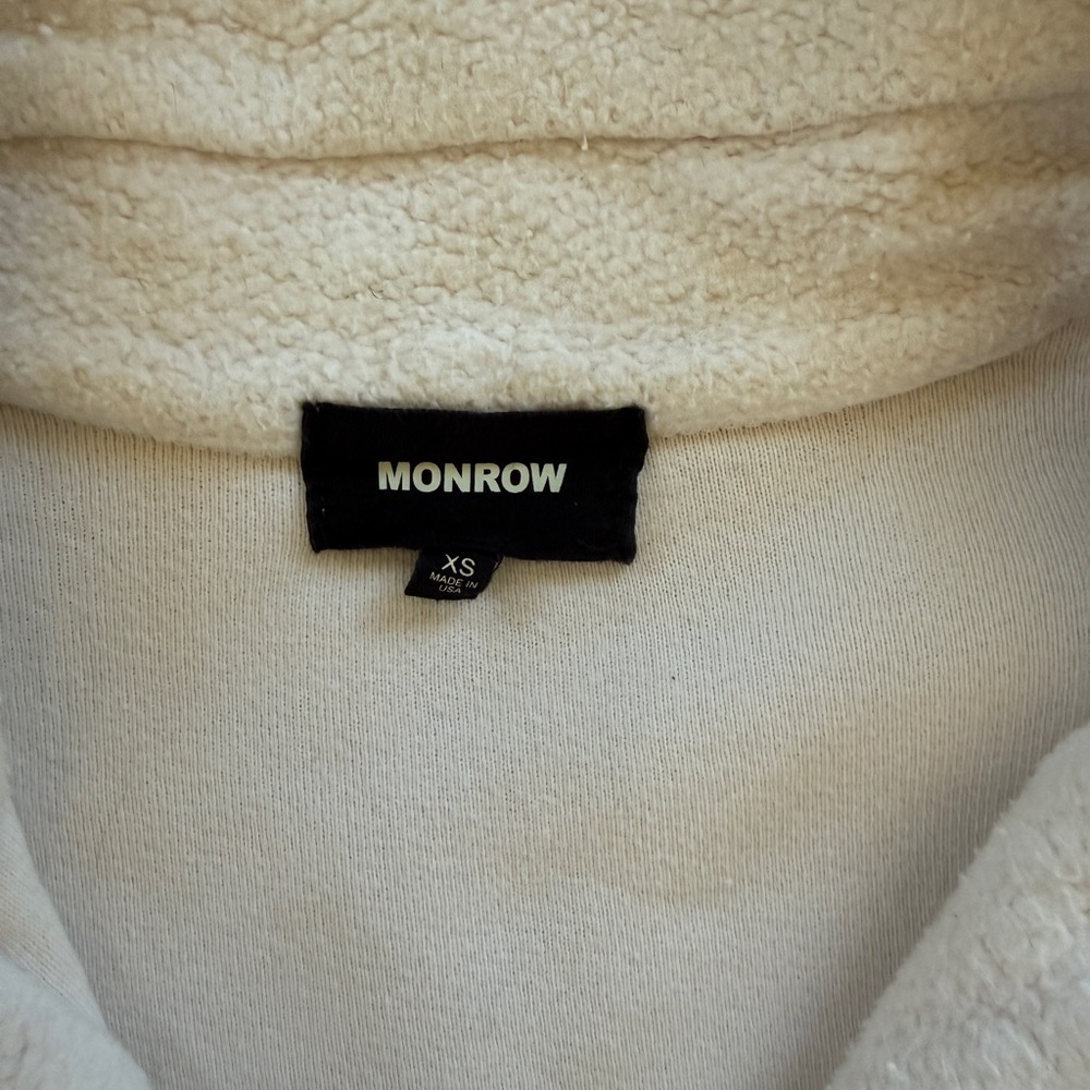 Monrow Ivory Shacket - Picture 2 of 6